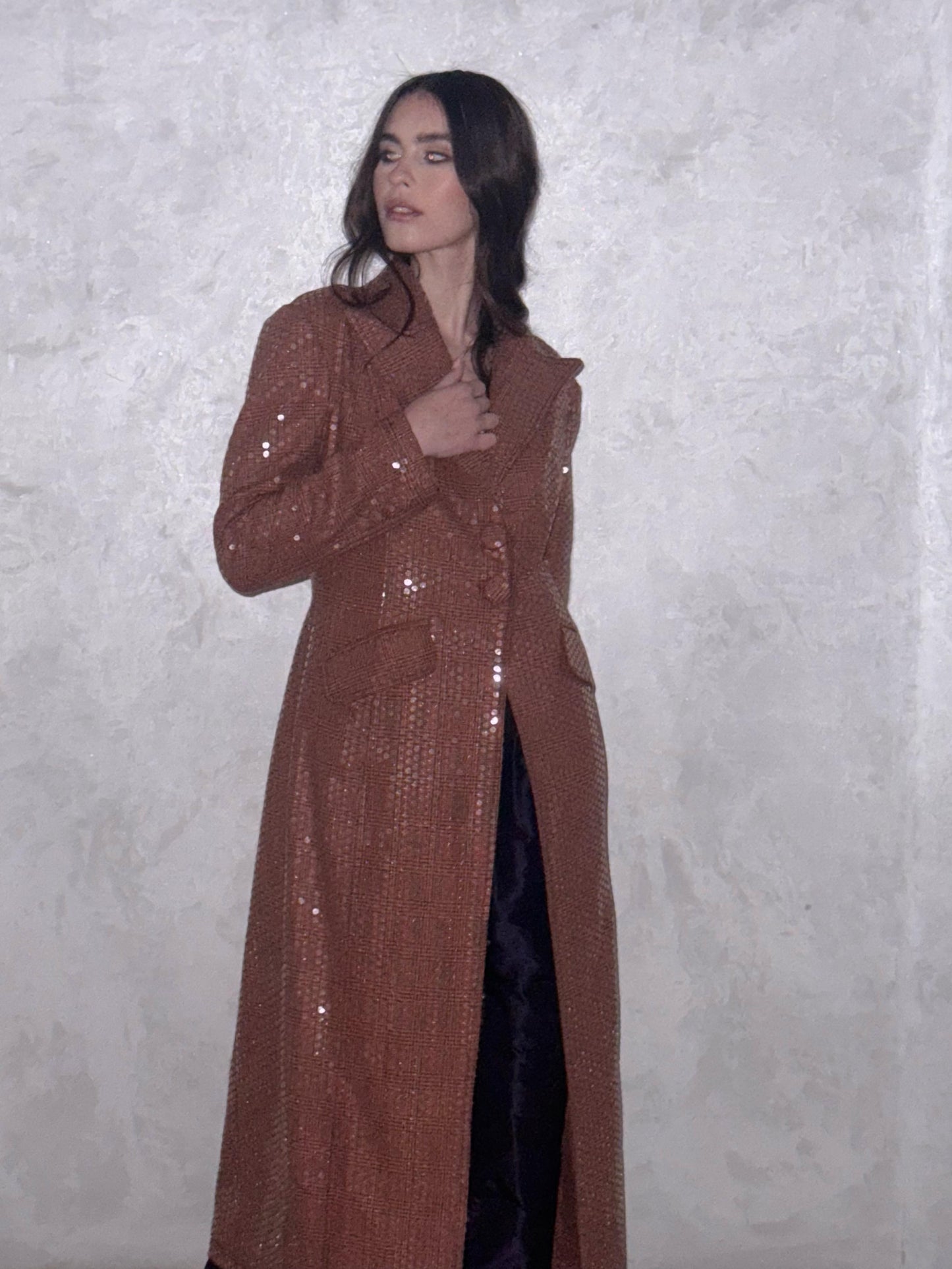 Amber Glimmer Coat