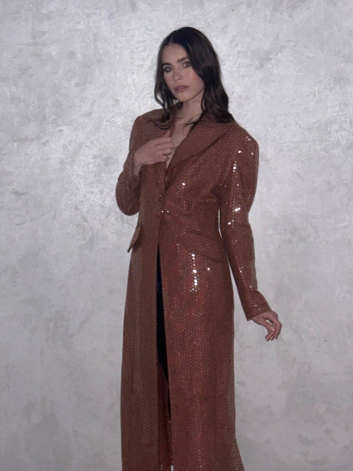 Amber Glimmer Coat