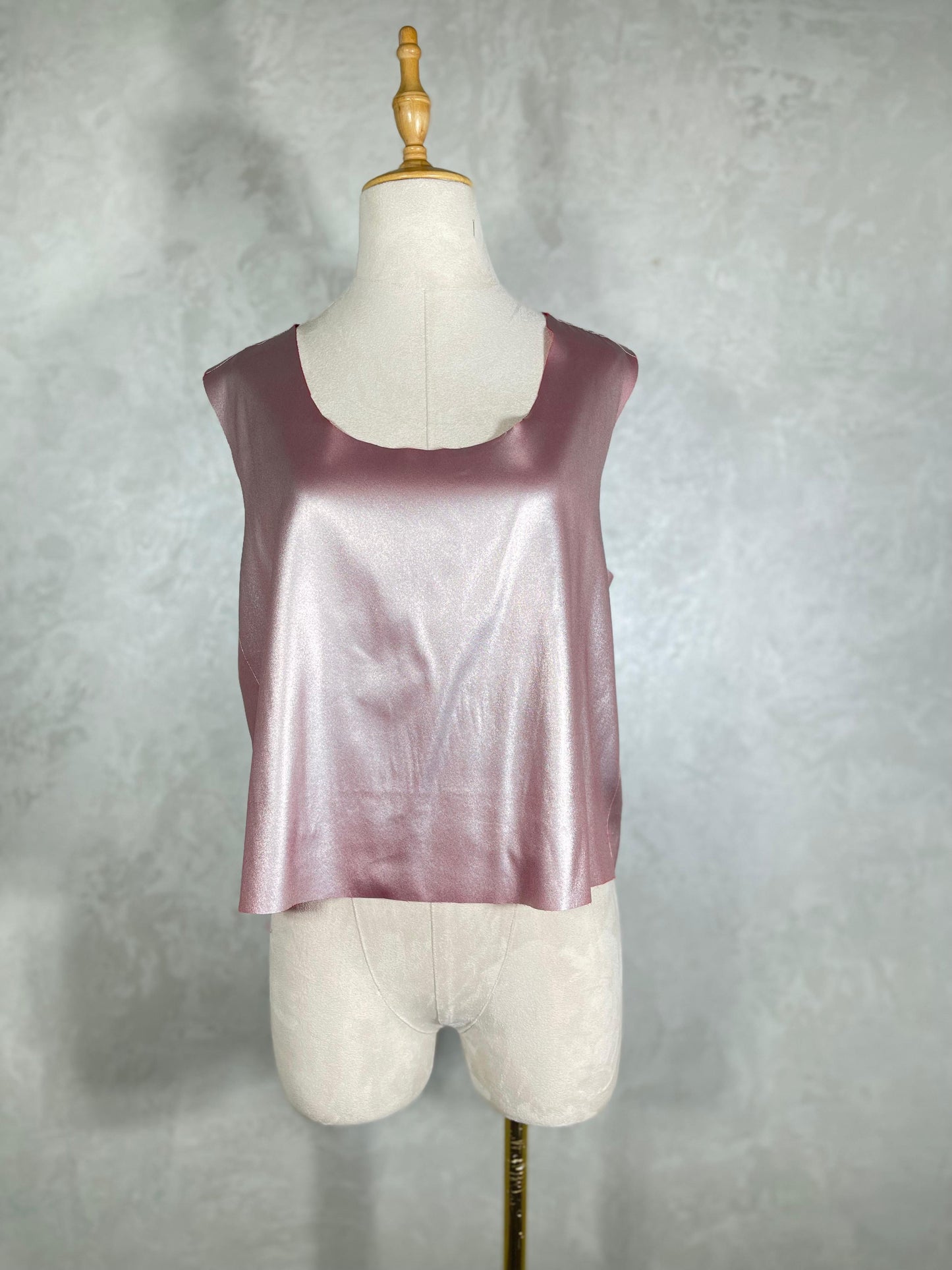 Silk Rose Gold Top