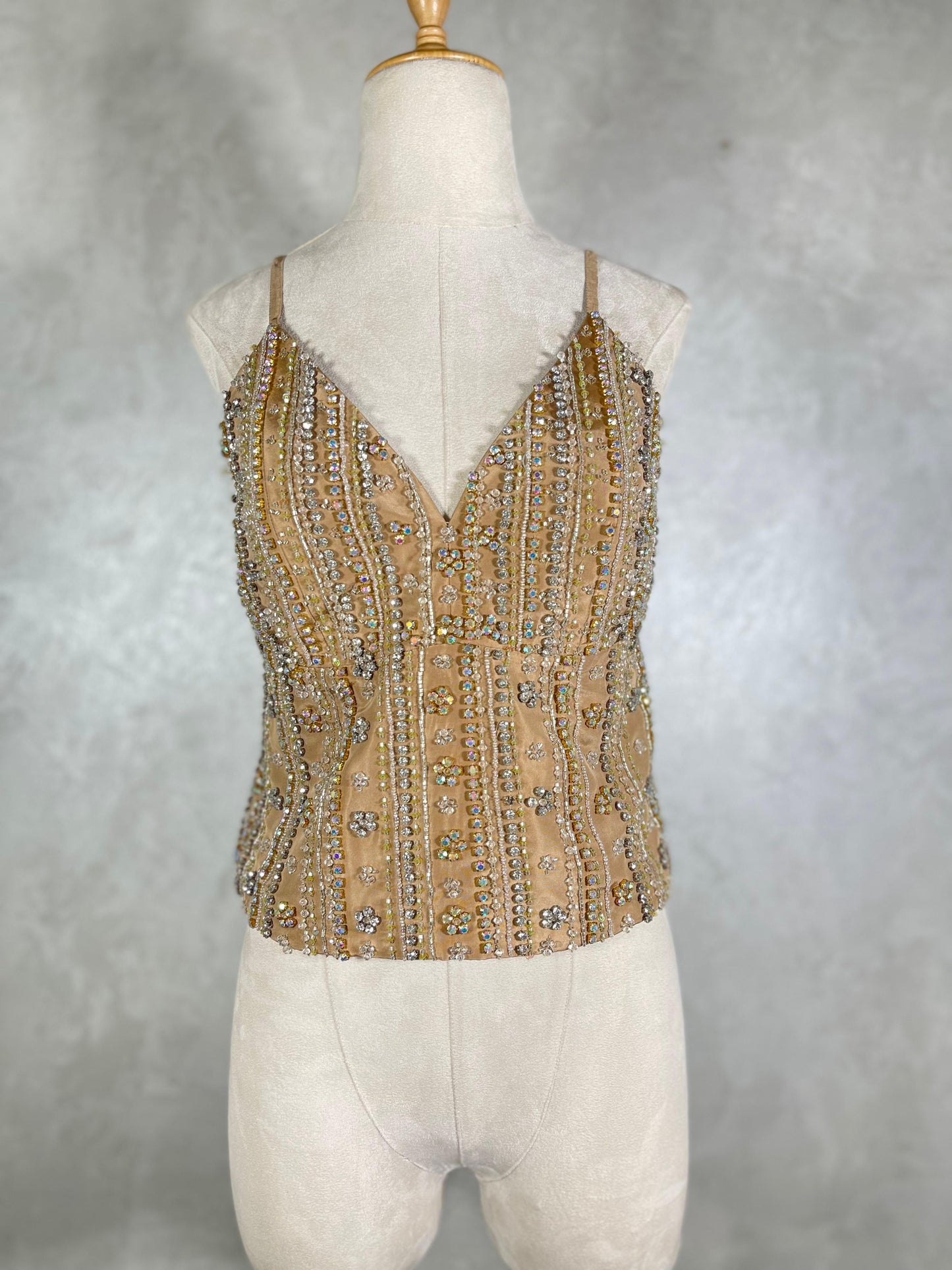Bronze Crystal Top