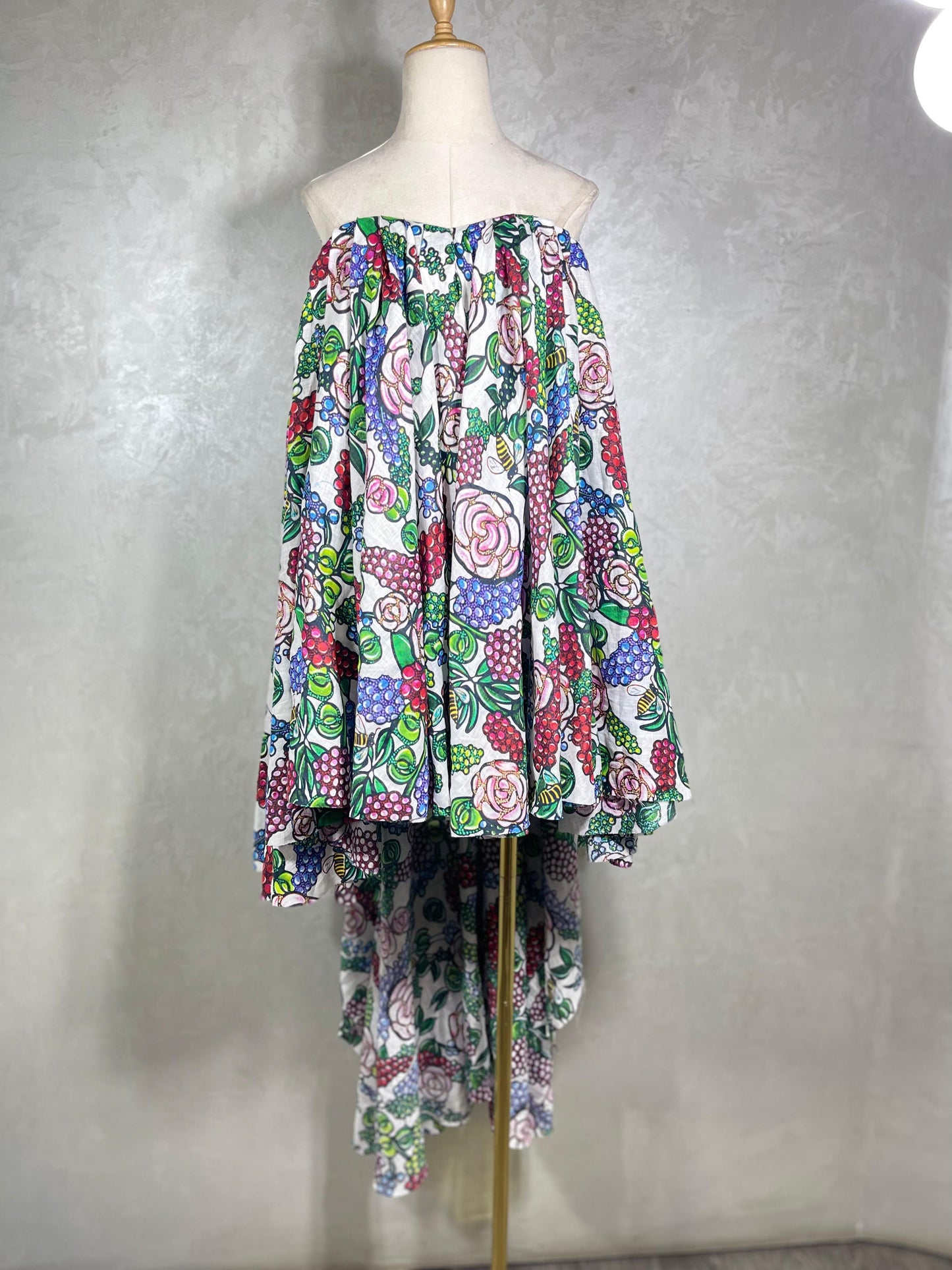 Garden Strapless Jumpsuit