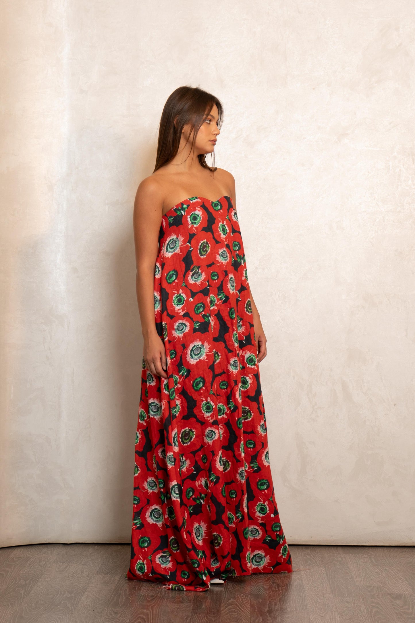 Red Poppy Dress