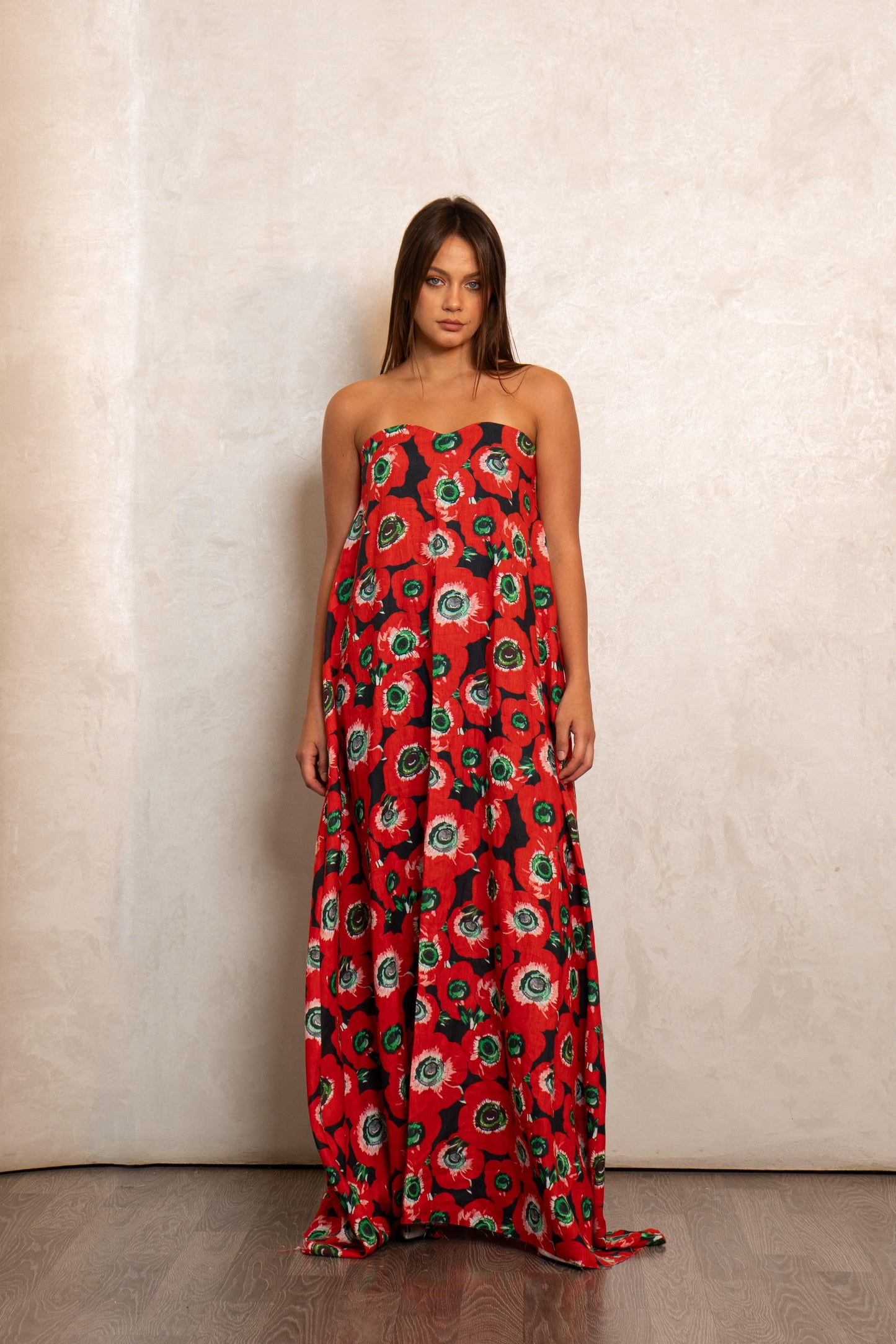 Red Poppy Dress