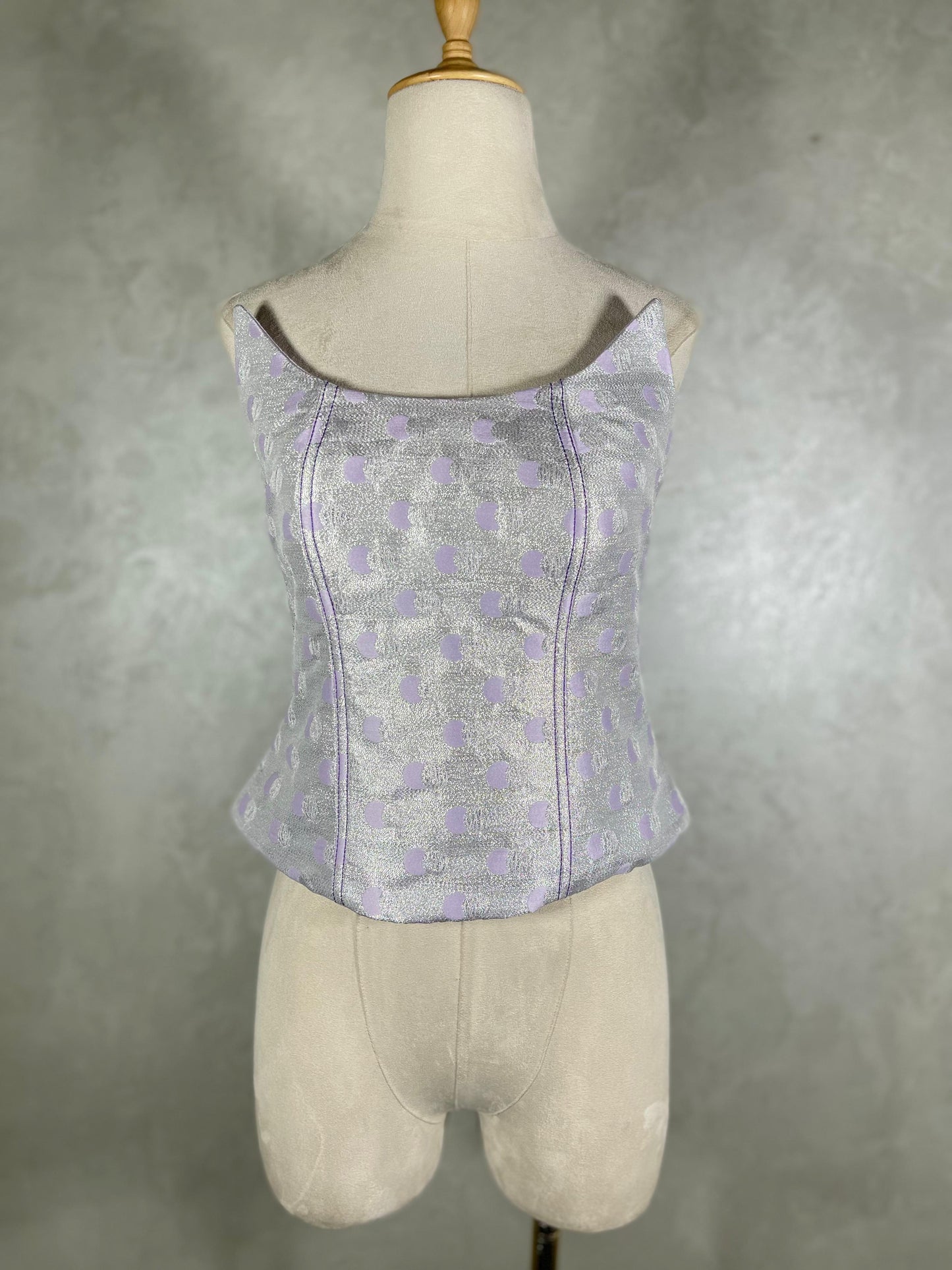 Lilac Polka Set