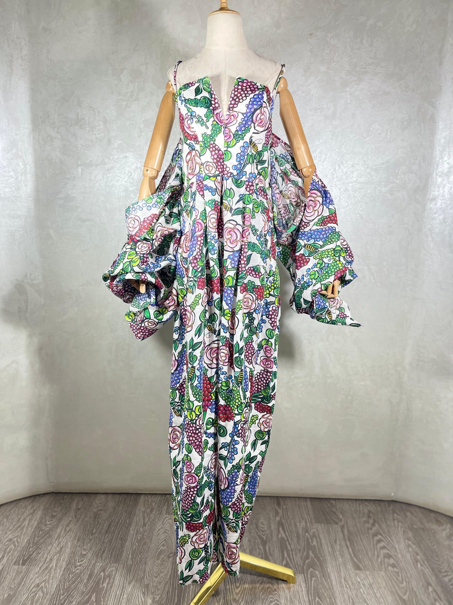 Grape Garden Jumpsuit