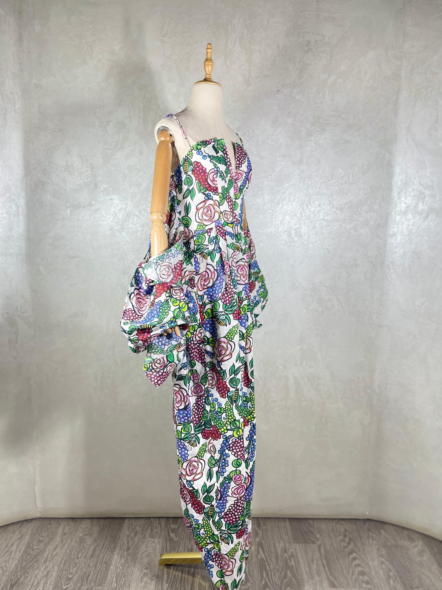 Grape Garden Jumpsuit