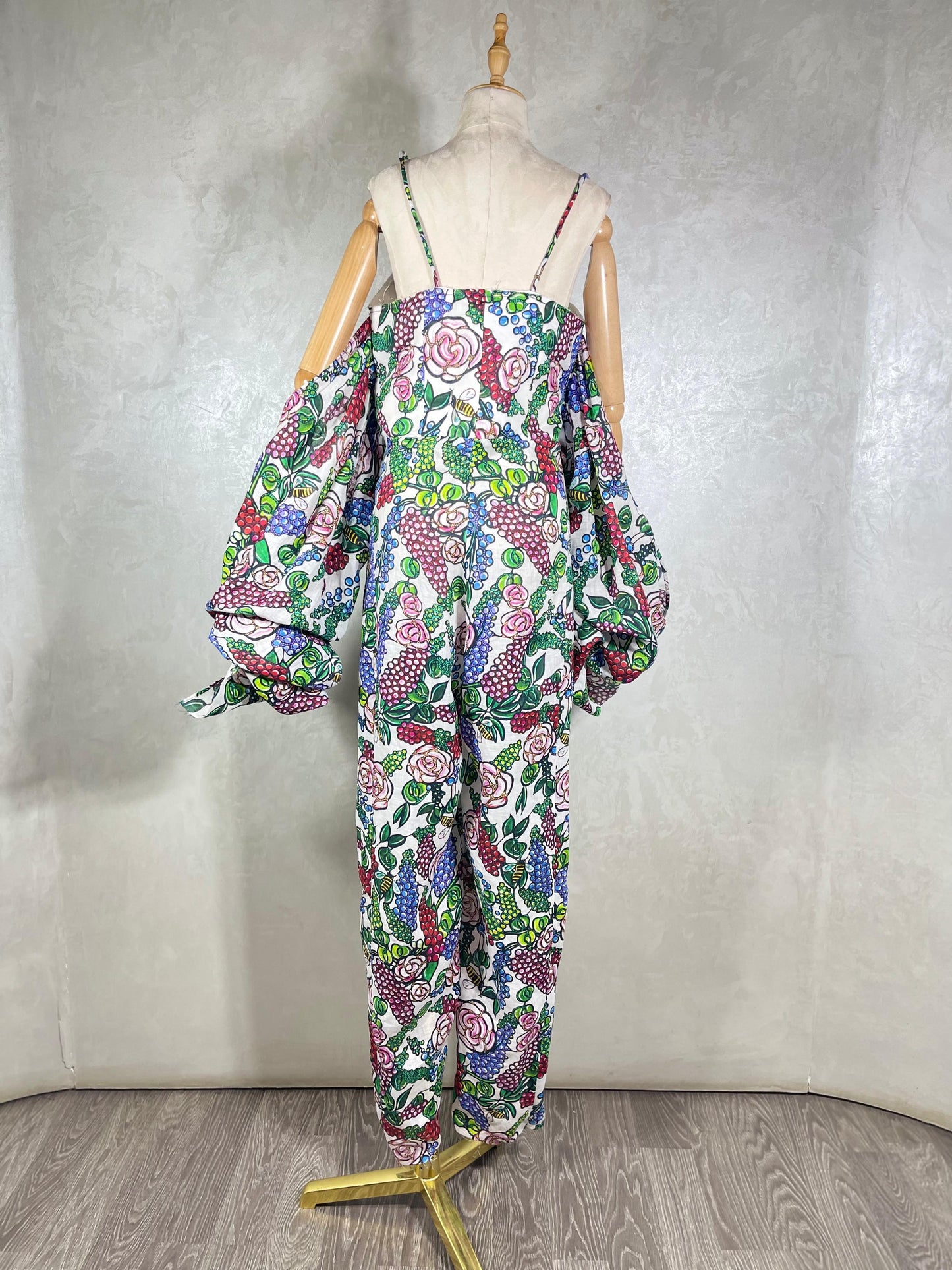 Grape Garden Jumpsuit