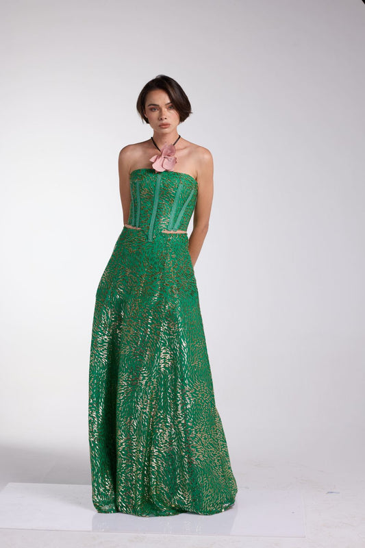Grass Corset Co-Ord