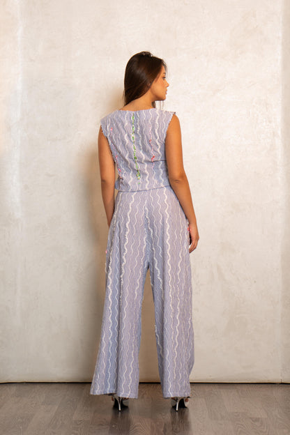 Green Hues Embellished Set