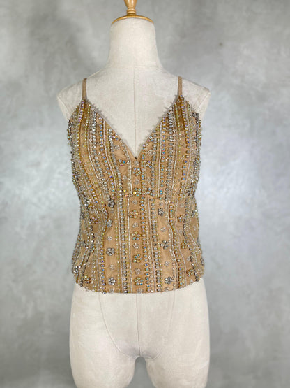 Bronze Crystal Top