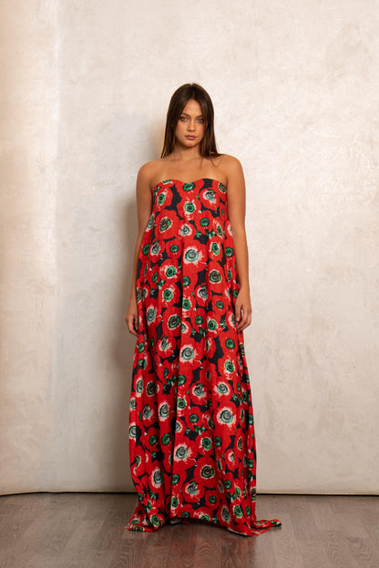 Red Poppy Dress