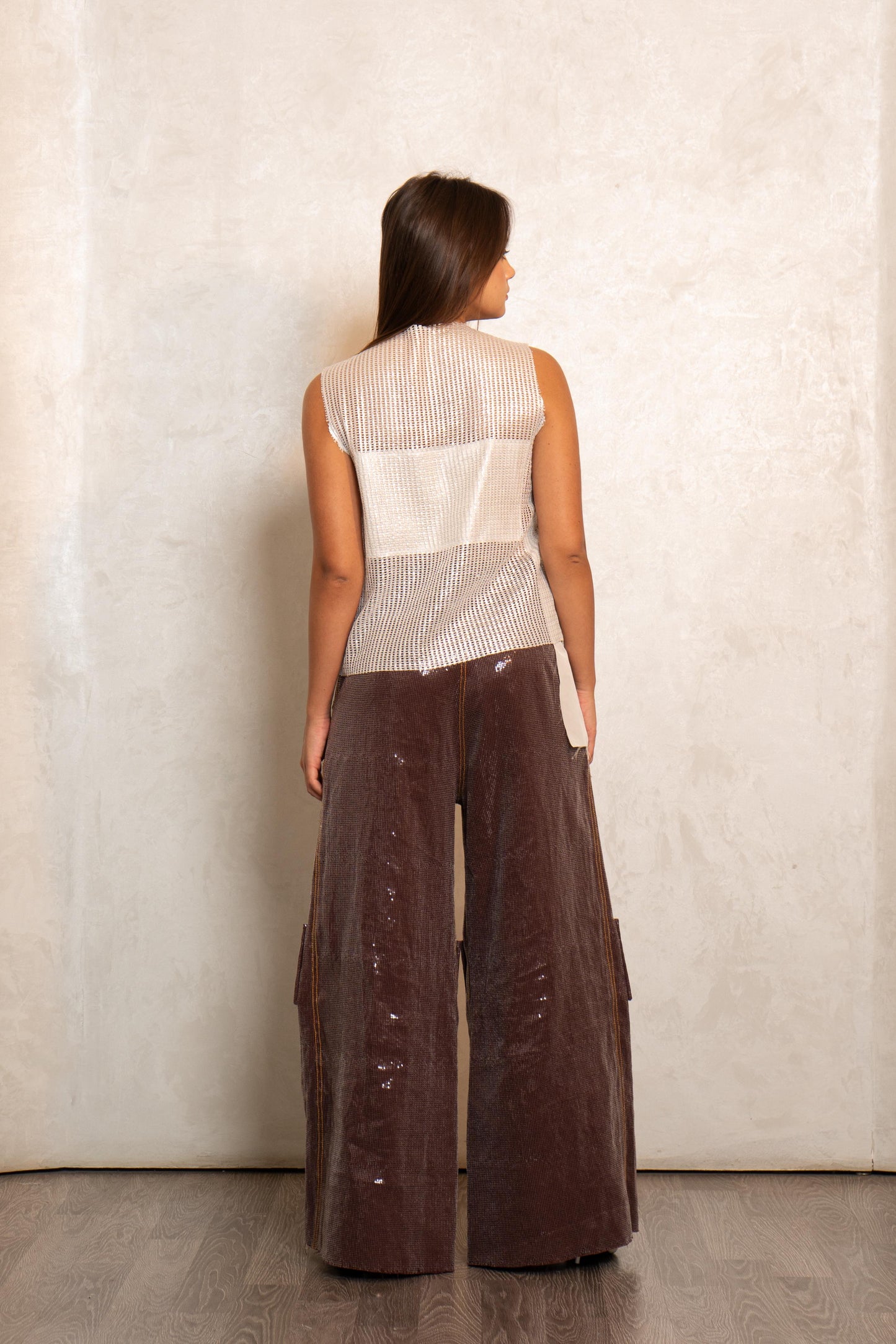 Crystal Mesh Top