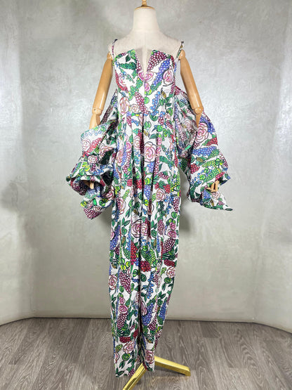 Grape Garden Jumpsuit