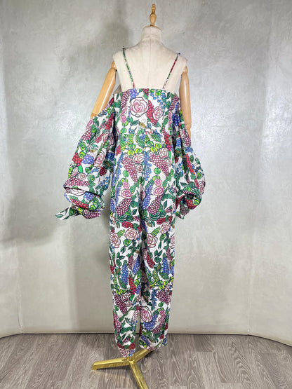 Grape Garden Jumpsuit